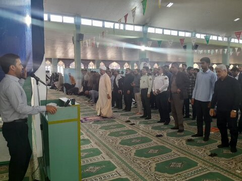 تصاویر/ اقامه نماز جمعه عنبرآباد