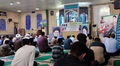 نماز جمعه شبانکاره به روایت تصویر