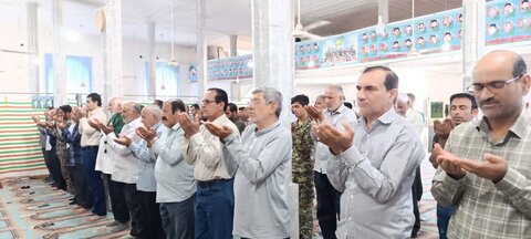 تصاویر/ اقامه نماز جمعه نودژ