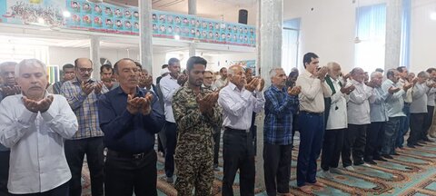 تصاویر/ اقامه نماز جمعه نودژ