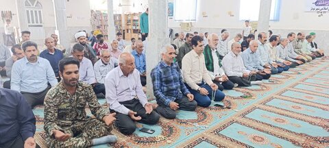 تصاویر/ اقامه نماز جمعه نودژ