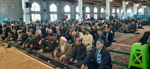 تصاویر/ آیین عبادی سیاسی نماز جمعه سراب