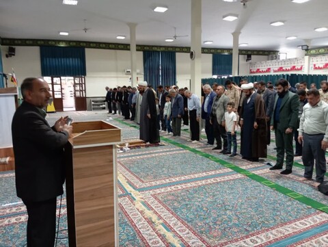 تصاویر/ آیین عبادی سیاسی نماز جمعه خداآفرین