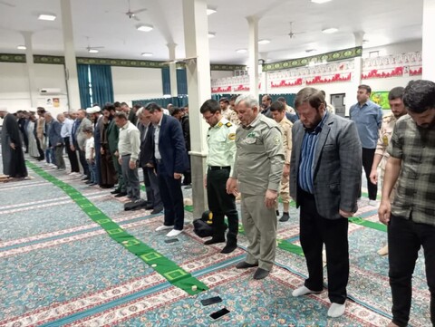 تصاویر/ آیین عبادی سیاسی نماز جمعه خداآفرین