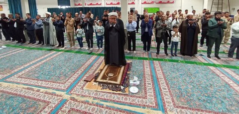 تصاویر/ آیین عبادی سیاسی نماز جمعه خداآفرین