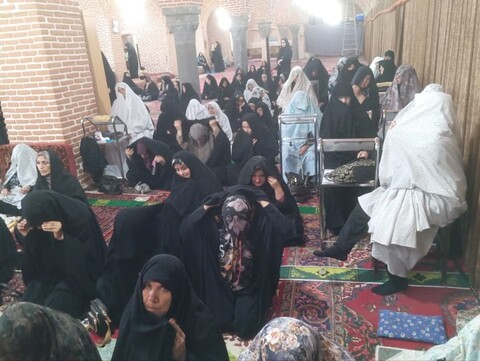 تصاویر/ آیین عبادی سیاسی نماز جمعه تسوج