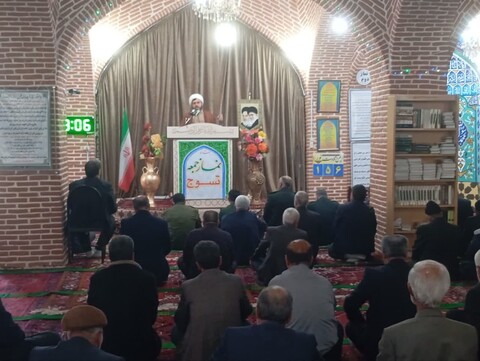 تصاویر/ آیین عبادی سیاسی نماز جمعه تسوج