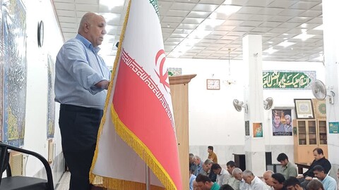 نماز جمعه بندرریگ به روایت تصویر