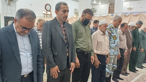 نماز جمعه بندرریگ به روایت تصویر