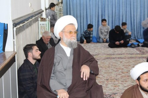 تصاویر/ آیین عبادی سیاسی نماز جمعه بناب