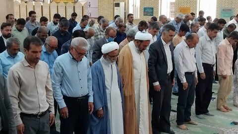 نمازجمعه بندر دیر به روایت تصویر