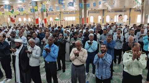 نمازجمعه بندر دیر به روایت تصویر