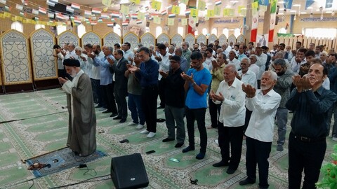 نمازجمعه بندر دیر به روایت تصویر