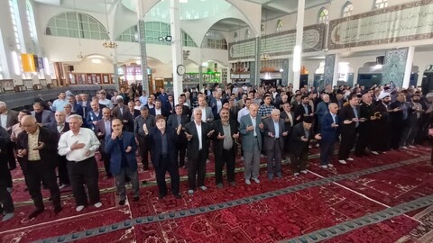 تصاویر/ آیین عبادی سیاسی نماز جمعه اهر