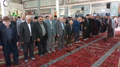 تصاویر/ آیین عبادی سیاسی نماز جمعه اهر