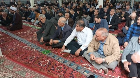 تصاویر/ آیین عبادی سیاسی نماز جمعه اهر