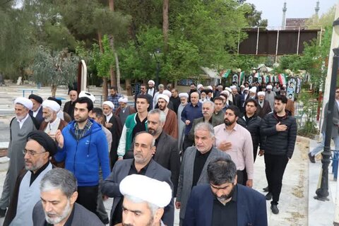 تشییع پیکر مرحوم حجت الاسلام محمدعلی محمدی لائینی در قم