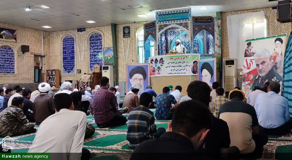 نماز جمعه شبانکاره به روایت تصویر