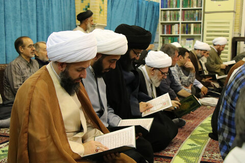 تصاویر / مراسم چهلمین روز ارتحال برادر گرامی آیت‌الله العظمی نوری همدانی