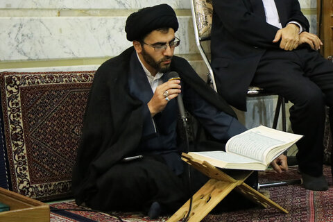 تصاویر / مراسم چهلمین روز ارتحال برادر گرامی آیت‌الله العظمی نوری همدانی