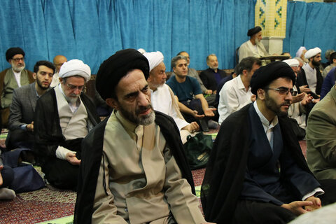 تصاویر / مراسم چهلمین روز ارتحال برادر گرامی آیت‌الله العظمی نوری همدانی