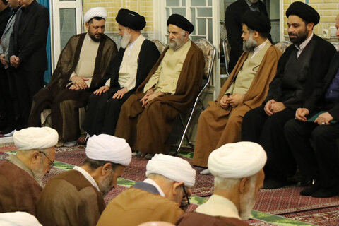 تصاویر / مراسم چهلمین روز ارتحال برادر گرامی آیت‌الله العظمی نوری همدانی