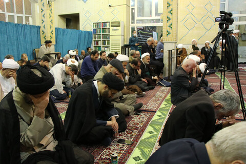 تصاویر / مراسم چهلمین روز ارتحال برادر گرامی آیت‌الله العظمی نوری همدانی