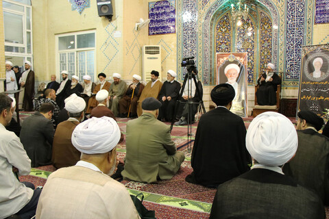 تصاویر / مراسم چهلمین روز ارتحال برادر گرامی آیت‌الله العظمی نوری همدانی