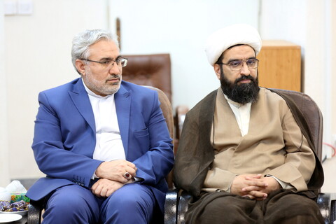 تصاویر/ دیدار های نوروزی آیت الله اعرافی