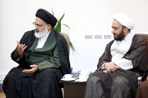 تصاویر/ دیدار های نوروزی آیت الله اعرافی