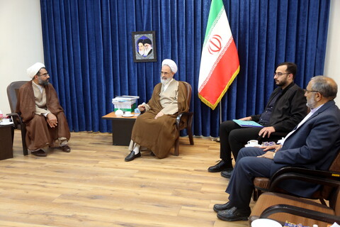 تصاویر/ دیدار های نوروزی آیت الله اعرافی