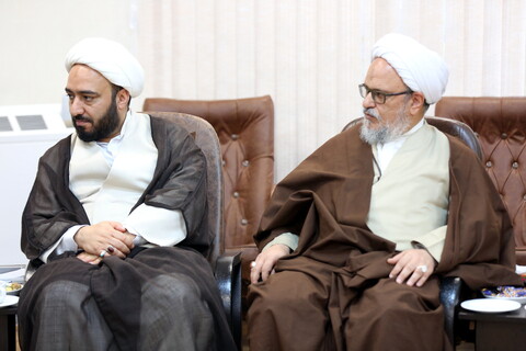 تصاویر/ دیدار های نوروزی آیت الله اعرافی