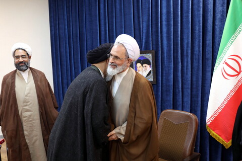 تصاویر/ دیدار های نوروزی آیت الله اعرافی