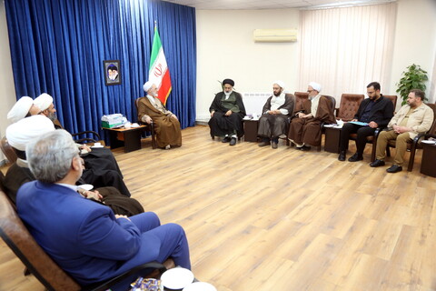 تصاویر/ دیدار های نوروزی آیت الله اعرافی