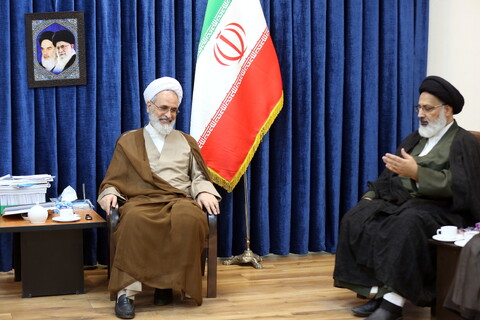 تصاویر/ دیدار های نوروزی آیت الله اعرافی