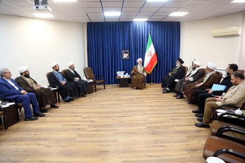 تصاویر/ دیدار های نوروزی آیت الله اعرافی