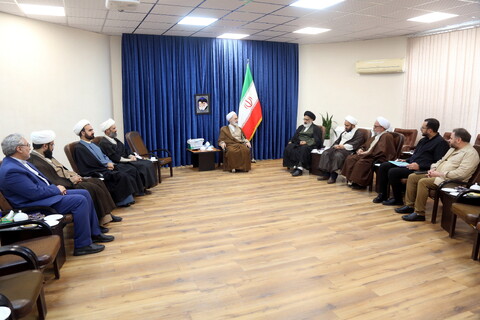 تصاویر/ دیدار های نوروزی آیت الله اعرافی