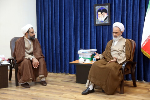 تصاویر/ دیدار های نوروزی آیت الله اعرافی