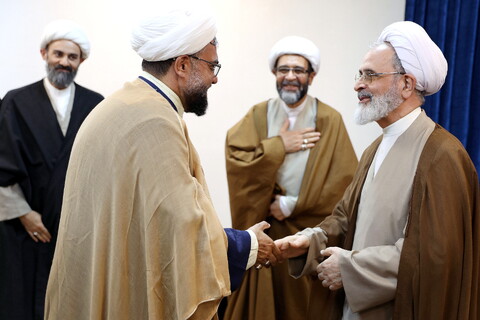 تصاویر/ دیدار های نوروزی آیت الله اعرافی