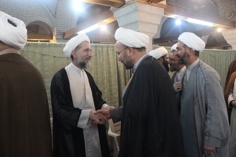 تصاویر / دیدار  نوروزی مدیر ومعاونین مرکز مدیریت حوزه علمیه استان قزوین با نماینده ولی فقیه در استان قزوین