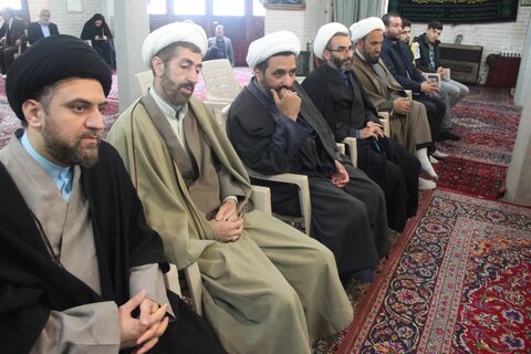 تصاویر / دیدار  نوروزی مدیر ومعاونین مرکز مدیریت حوزه علمیه استان قزوین با نماینده ولی فقیه در استان قزوین