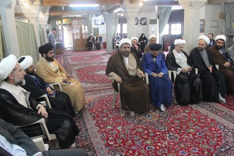 تصاویر / دیدار  نوروزی مدیر ومعاونین مرکز مدیریت حوزه علمیه استان قزوین با نماینده ولی فقیه در استان قزوین