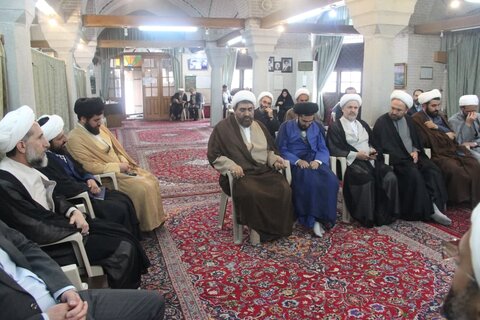 تصاویر / دیدار  نوروزی مدیر ومعاونین مرکز مدیریت حوزه علمیه استان قزوین با نماینده ولی فقیه در استان قزوین