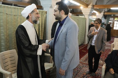 تصاویر / دیدار نوروزی امام جمعه استان قزوین با مسئولین واحاد مردم قزوین