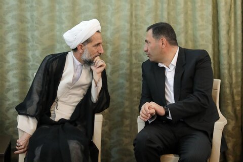 تصاویر / دیدار نوروزی امام جمعه استان قزوین با مسئولین واحاد مردم قزوین