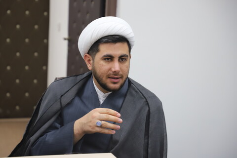 دیدار نوروزی مدیر و معاونین حوزه علمیه خاتم الانبیاء سنندج با مدیر حوزه علمیه کردستان