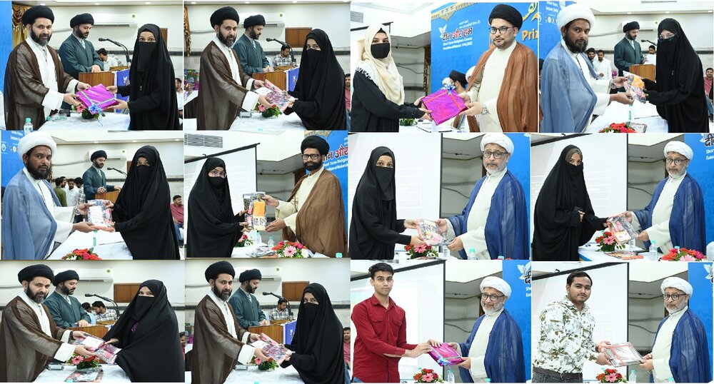 لکھنؤ؛ “دین اور ہم” کلاسز کے جانب سے تقسیم انعامات