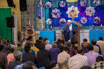 تصاویر/ برگزاری مراسم هفتگی هیئت انصار ولایت دارالعباده یزد