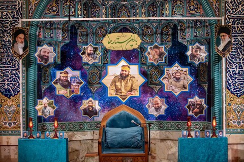 مراسم هفتگی هیئت انصار ولایت