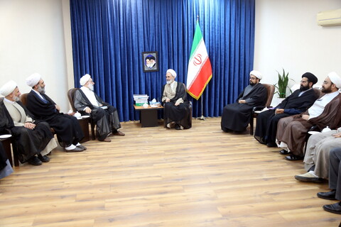 تصاویر/ دیدار های نوروزی آیت الله اعرافی